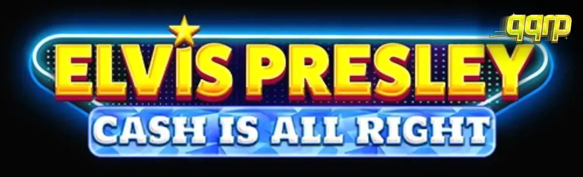 Tampilan visual slot Elvis Presley: Cash is All Right dengan nuansa neon Las Vegas